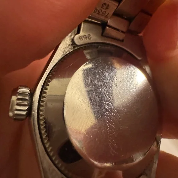 Rolex Oyster Perpetual Cream Dial Watch model 6519 - Picture 5 of 5